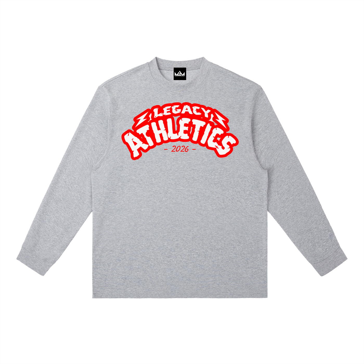 LA Crewneck Long-Sleeve T-Shirt