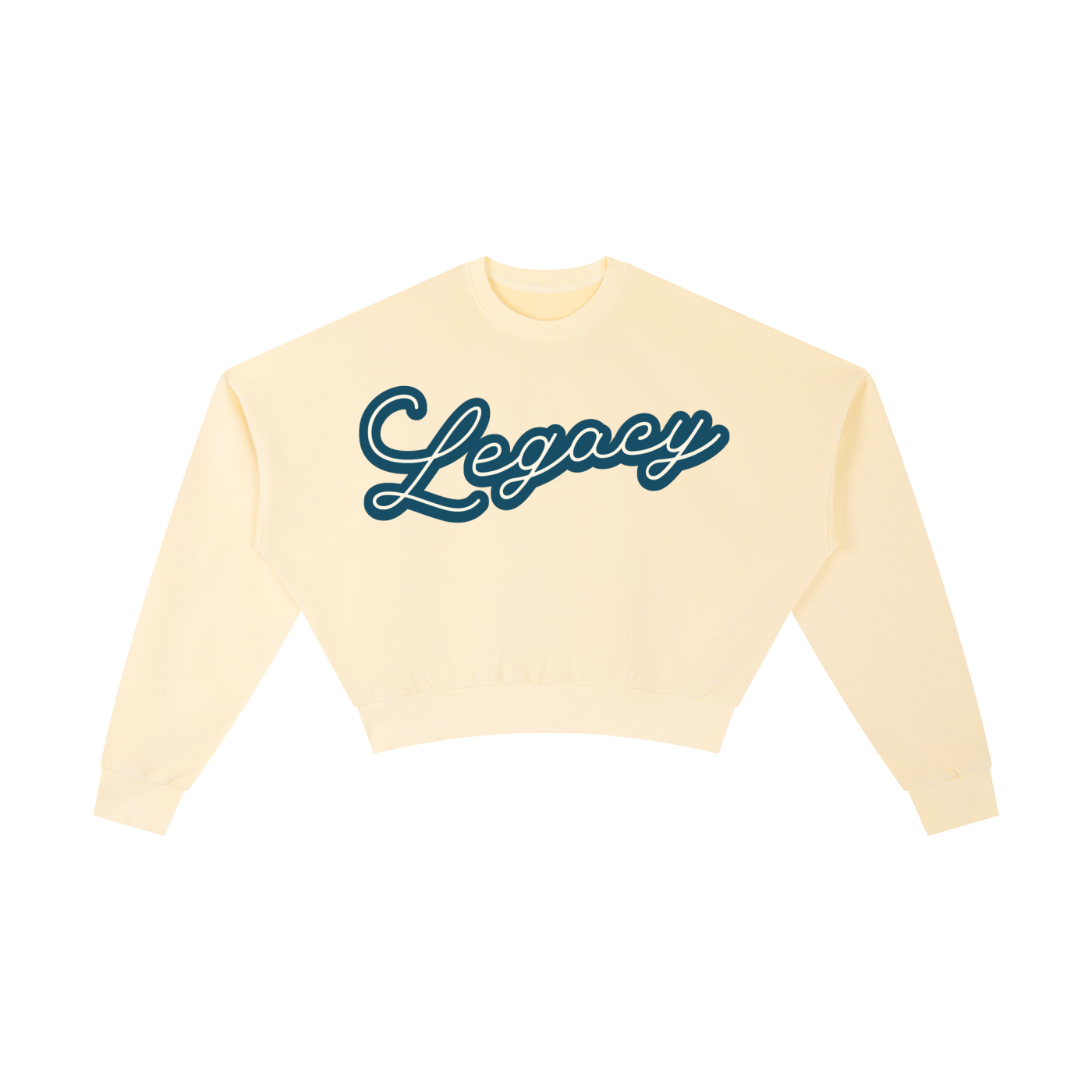 Vintage Legacy Cropped Sweatshirt