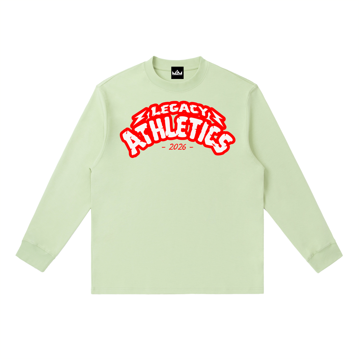 LA Crewneck Long-Sleeve T-Shirt