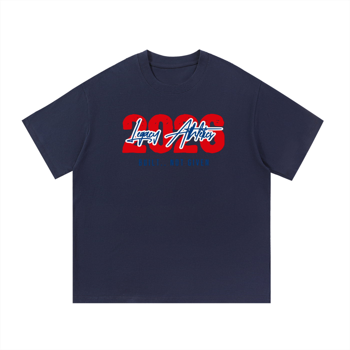 LA "Built Not Given" Essential Cotton T-Shirt
