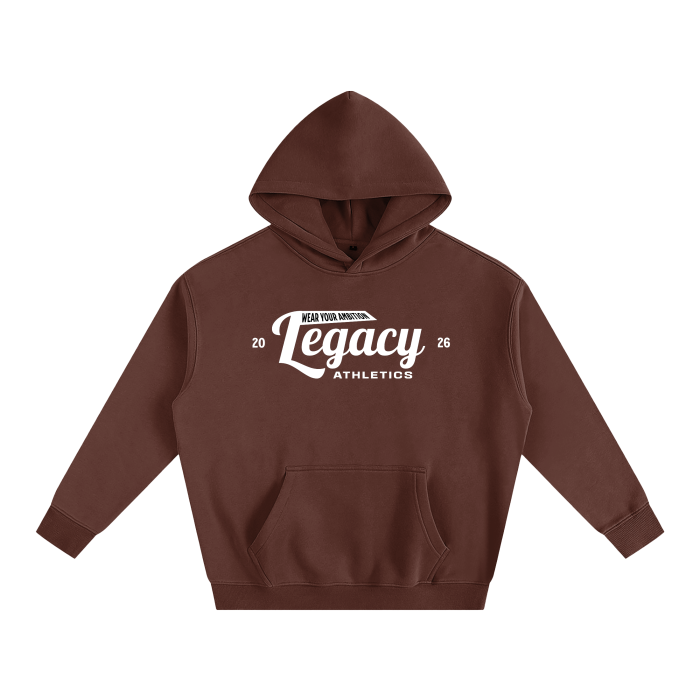 LA "Wear Your Ambition" Oversize Fleeced Hoodie