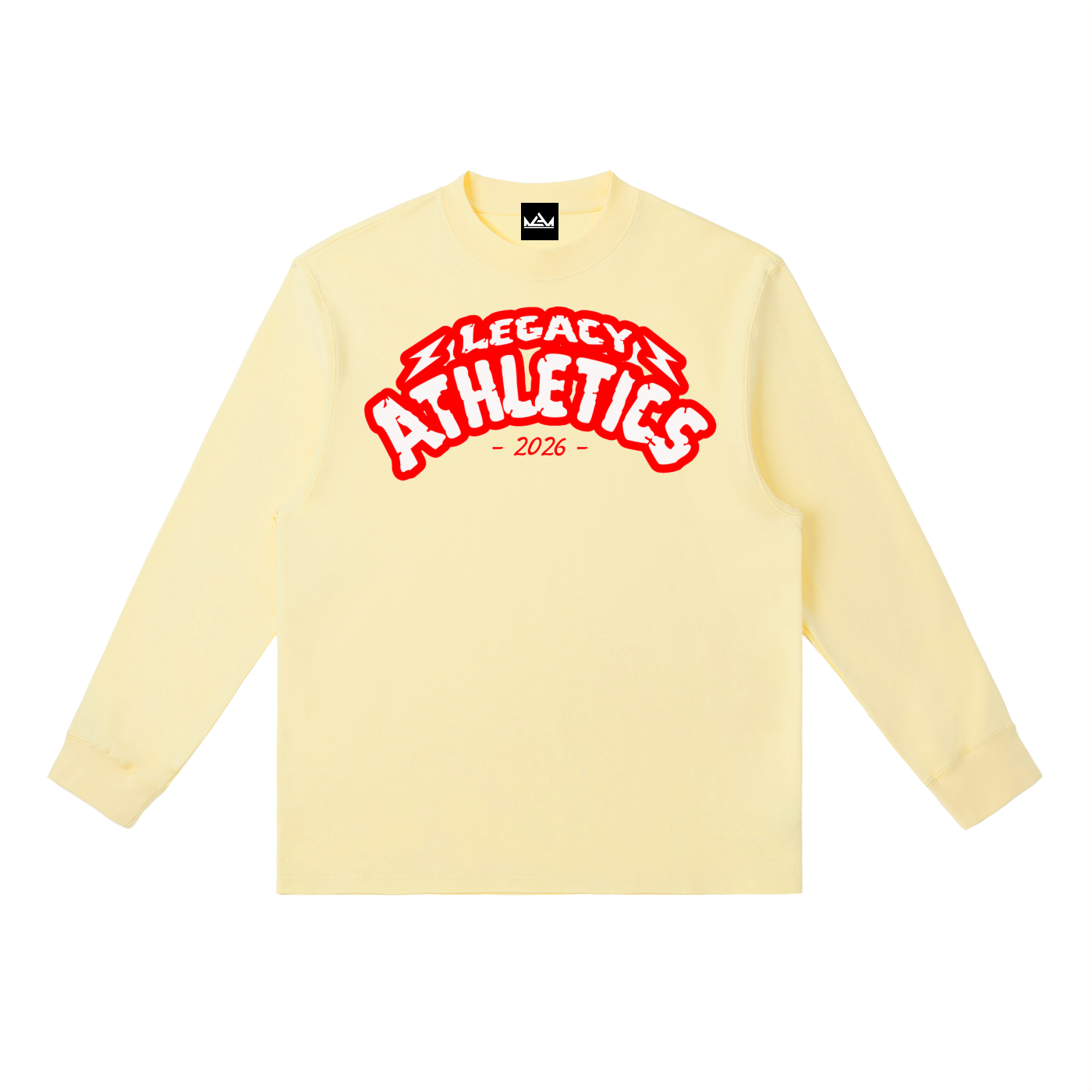LA Crewneck Long-Sleeve T-Shirt
