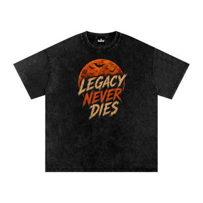 LA “Legacy Never Dies”  Washed Oversized T-Shirt