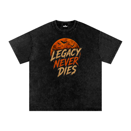 LA “Legacy Never Dies”  Washed Oversized T-Shirt