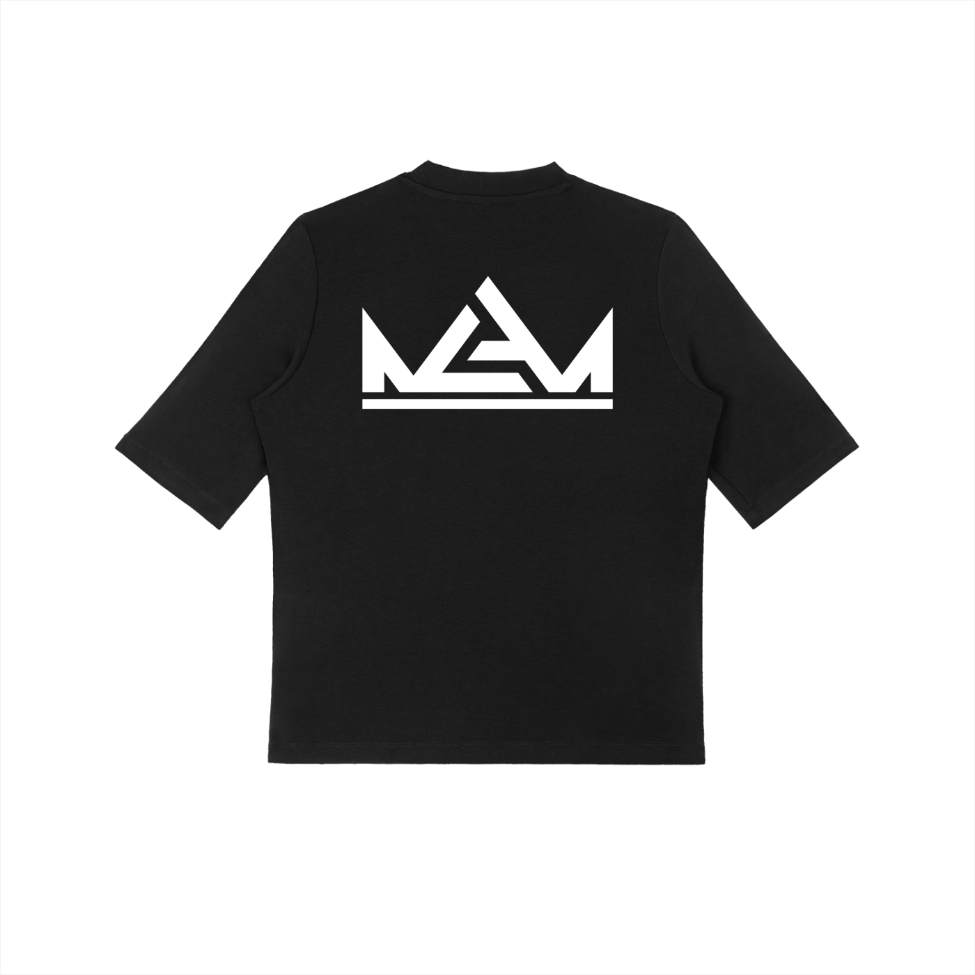 LA "Glow Up" Mock Neck Short Sleeve T-Shirt