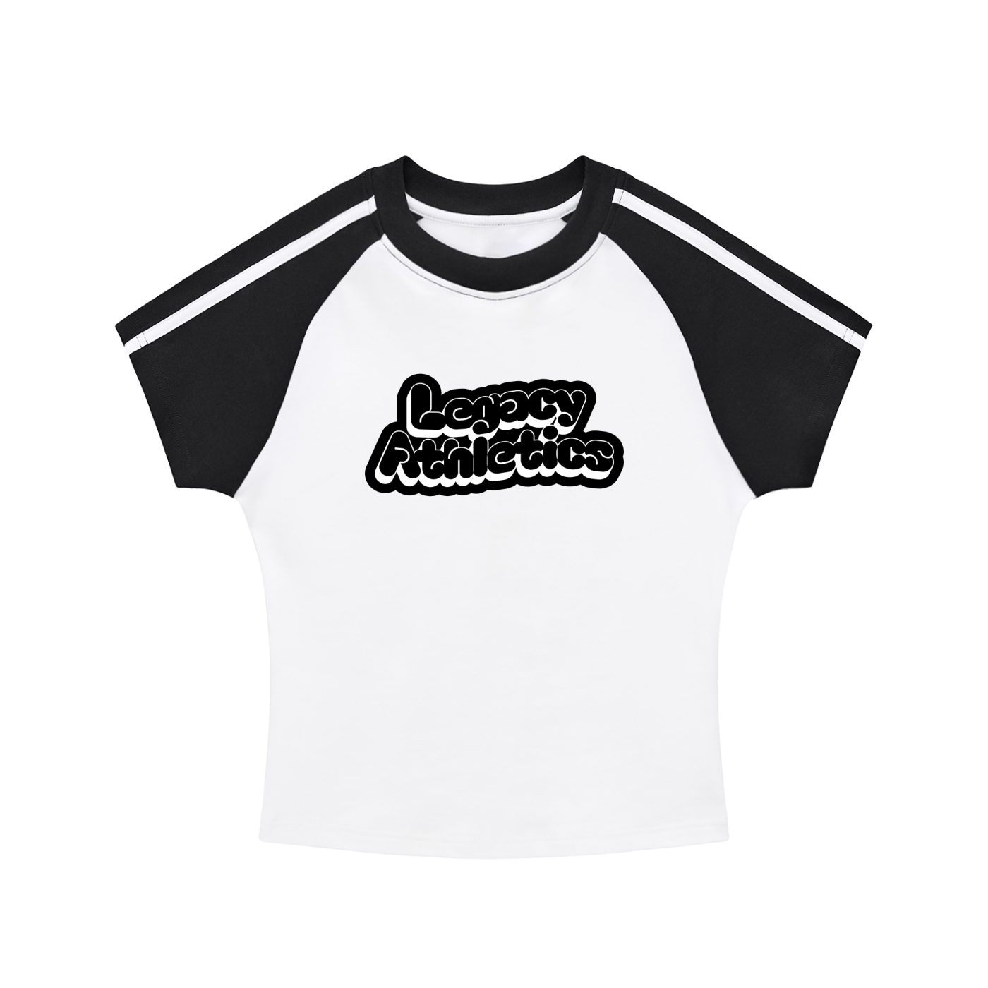 LA  Stripe Sleeve T-Shirt